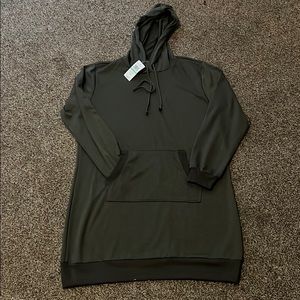 Be Bop Hooded Sweatshirt dress